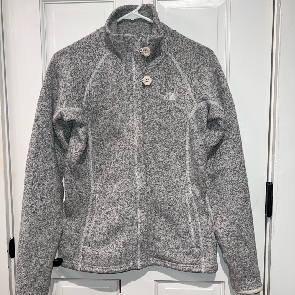The North Face Gray Fleece Jacket